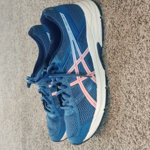 Asics Gel-Contend 4, Women's 9.5, Blue/Pink